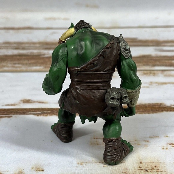2006 BBI BlueBox Legend Green Battle Ogre Troll ORC Medieval Action Figure HTF - Picture 2 of 2